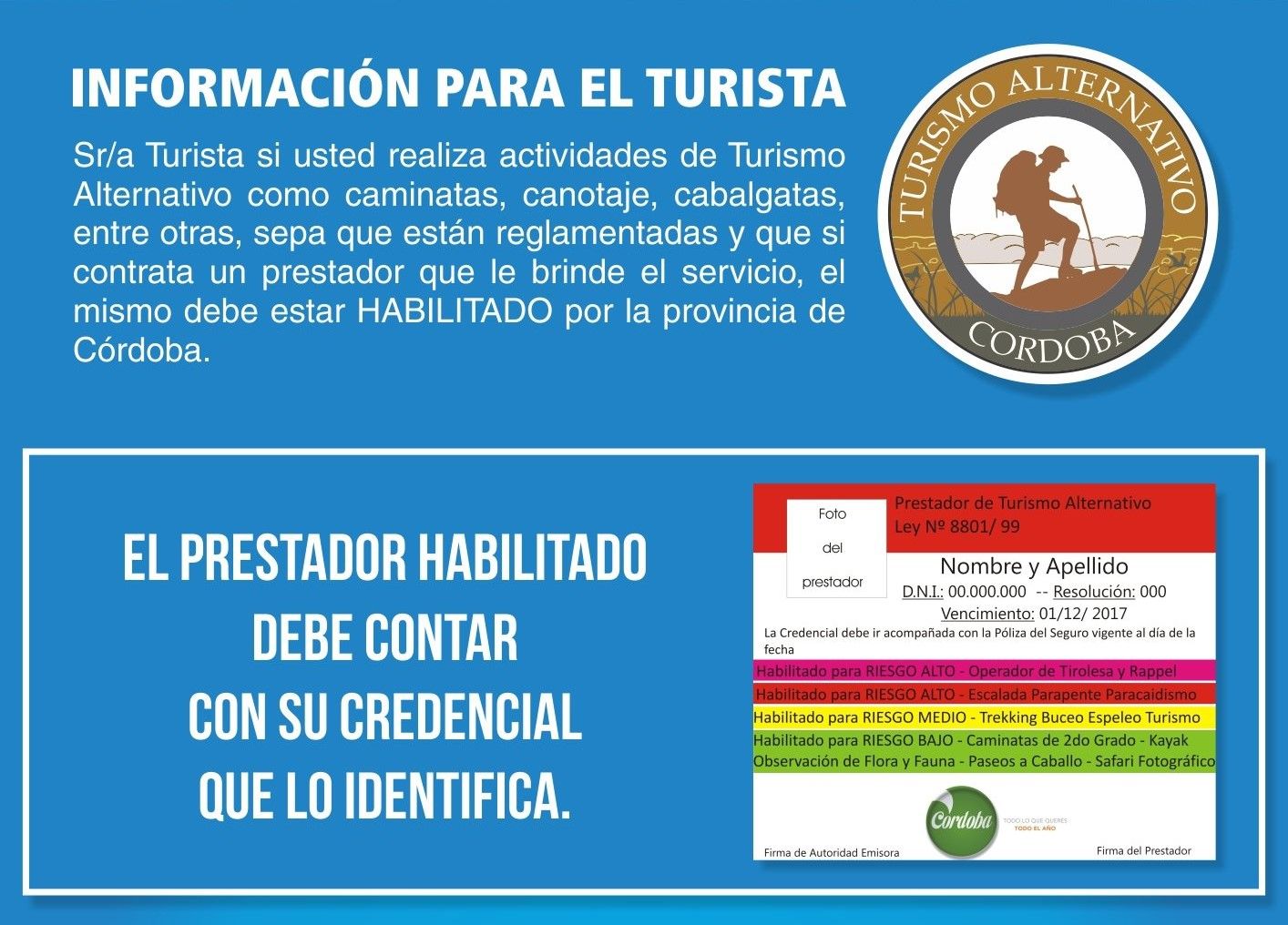 Las Habilitaciones se tramitarán a través del CIDI